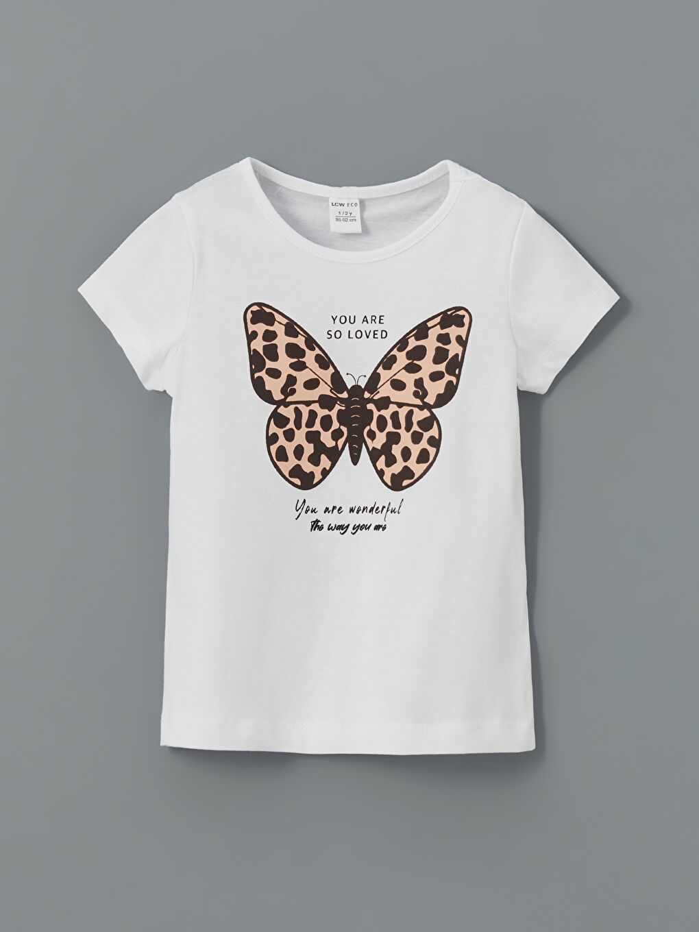 Siyah Bisiklet Yaka Baskılı Kız Çocuk Tişört ve Şort 2'li-1