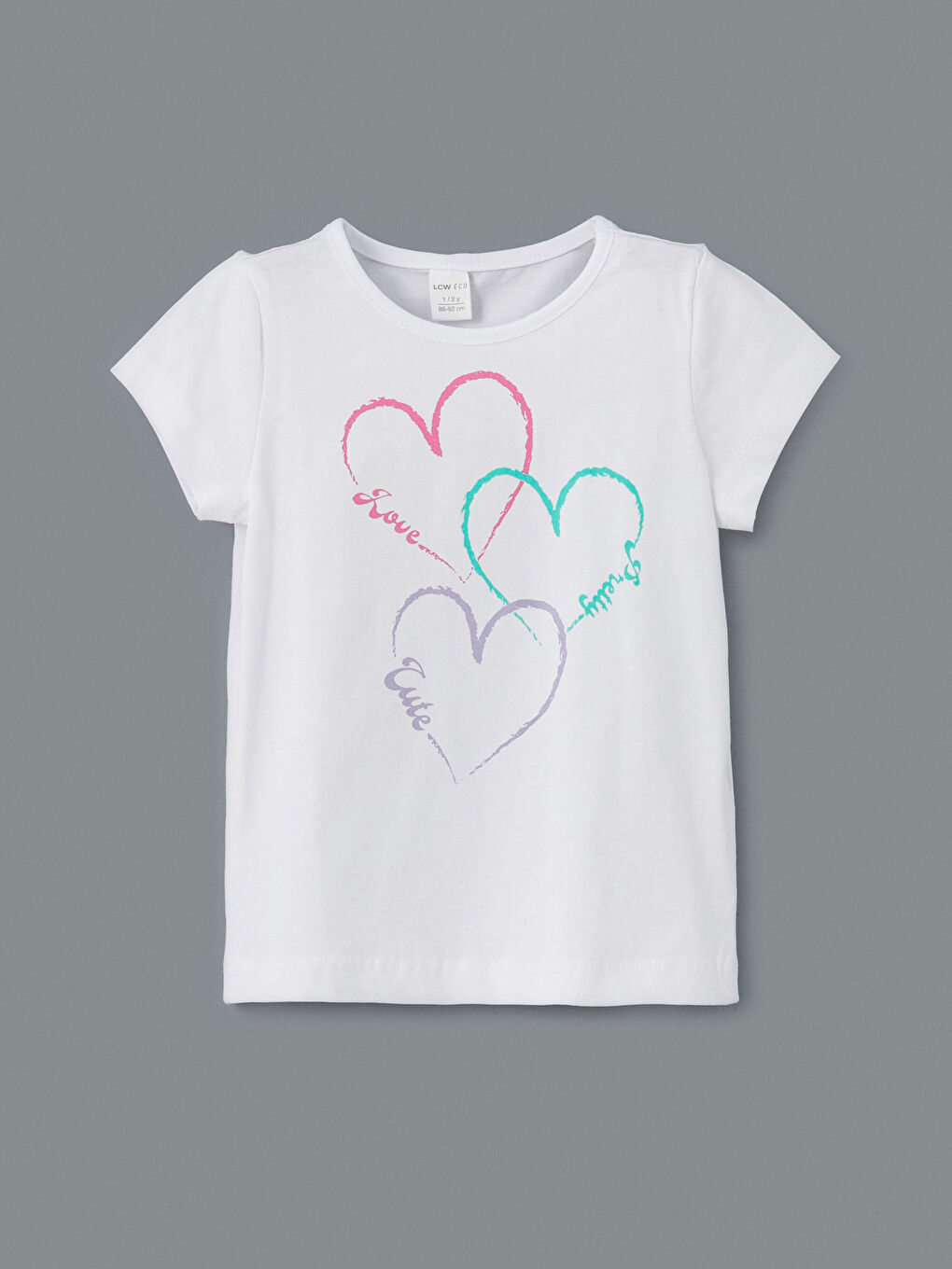 Pembe Bisiklet Yaka Baskılı Kız Çocuk Tişört ve Şort 2'li-1