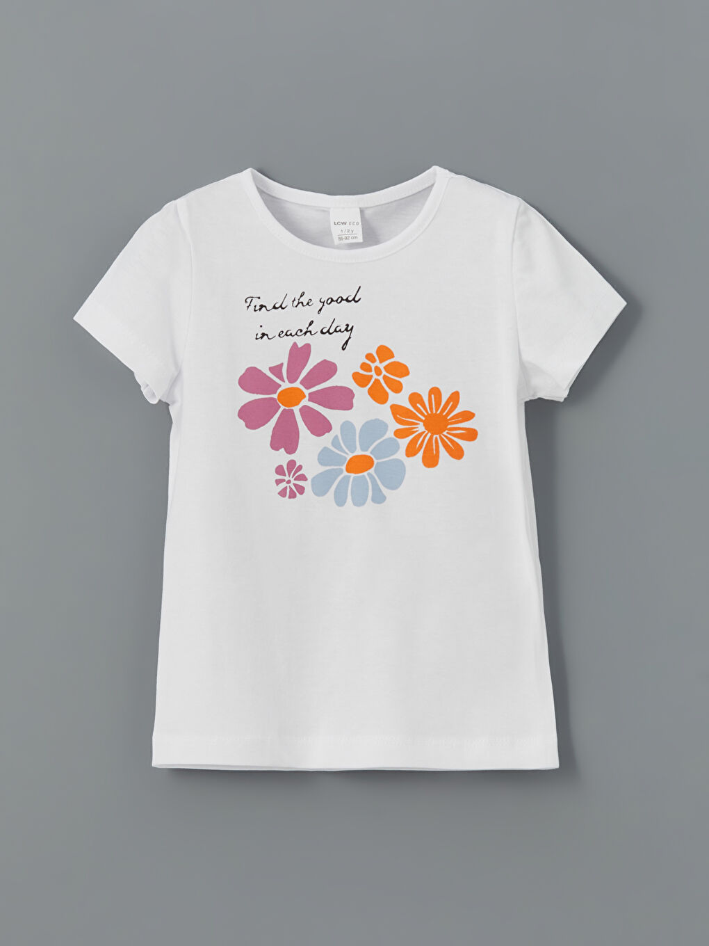 Mor Bisiklet Yaka Baskılı Kız Çocuk Tişört ve Şort 2'li-1