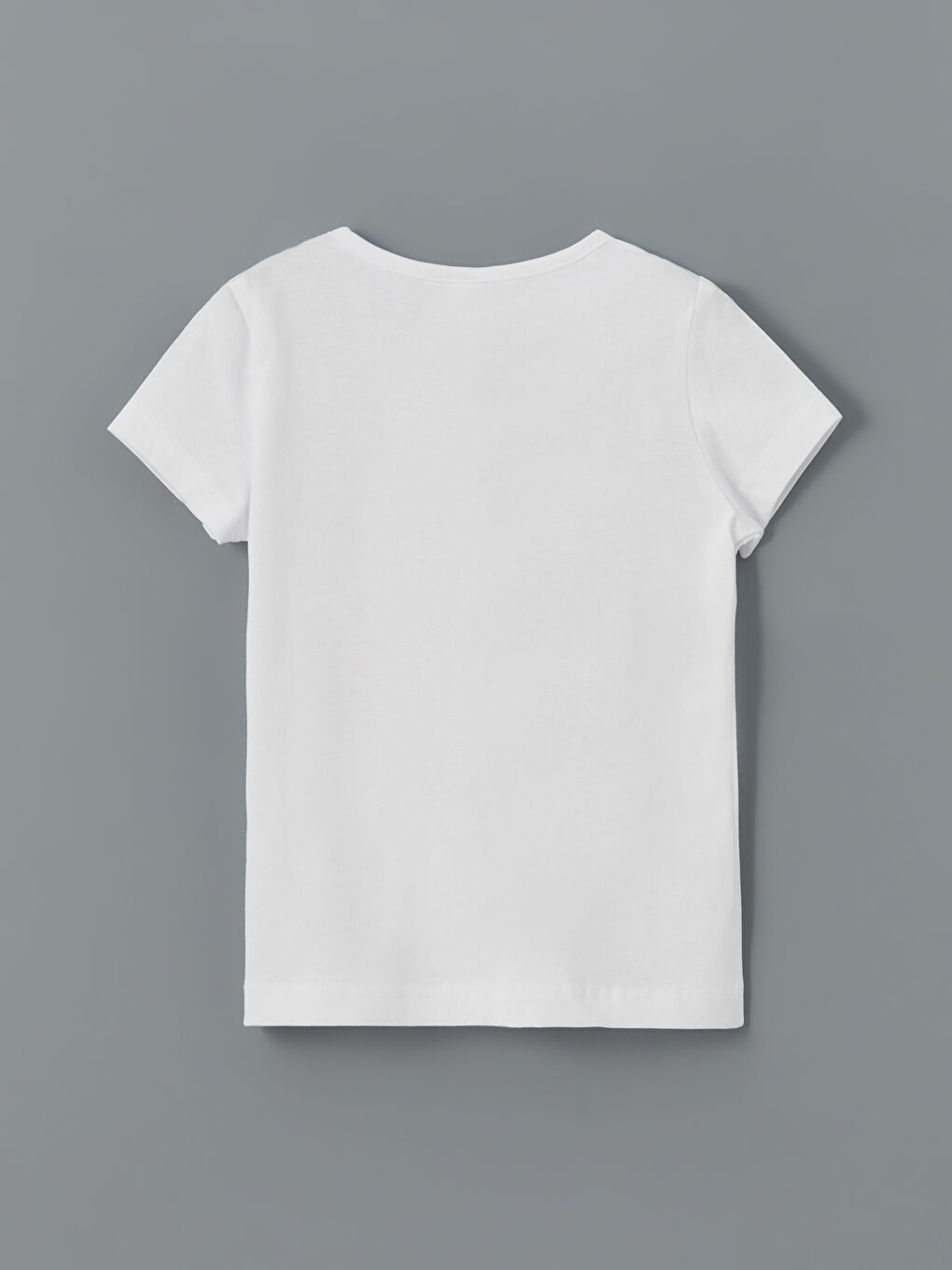 Mor Bisiklet Yaka Baskılı Kız Çocuk Tişört ve Şort 2'li-2