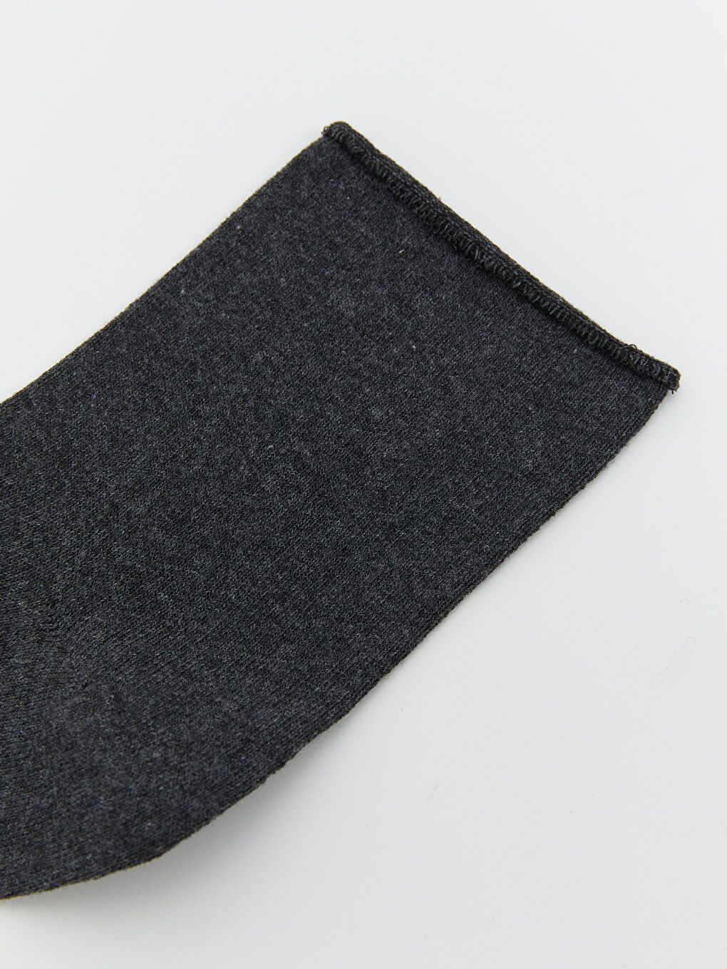 Antrasit Kadın Düz Soket Çorap-1