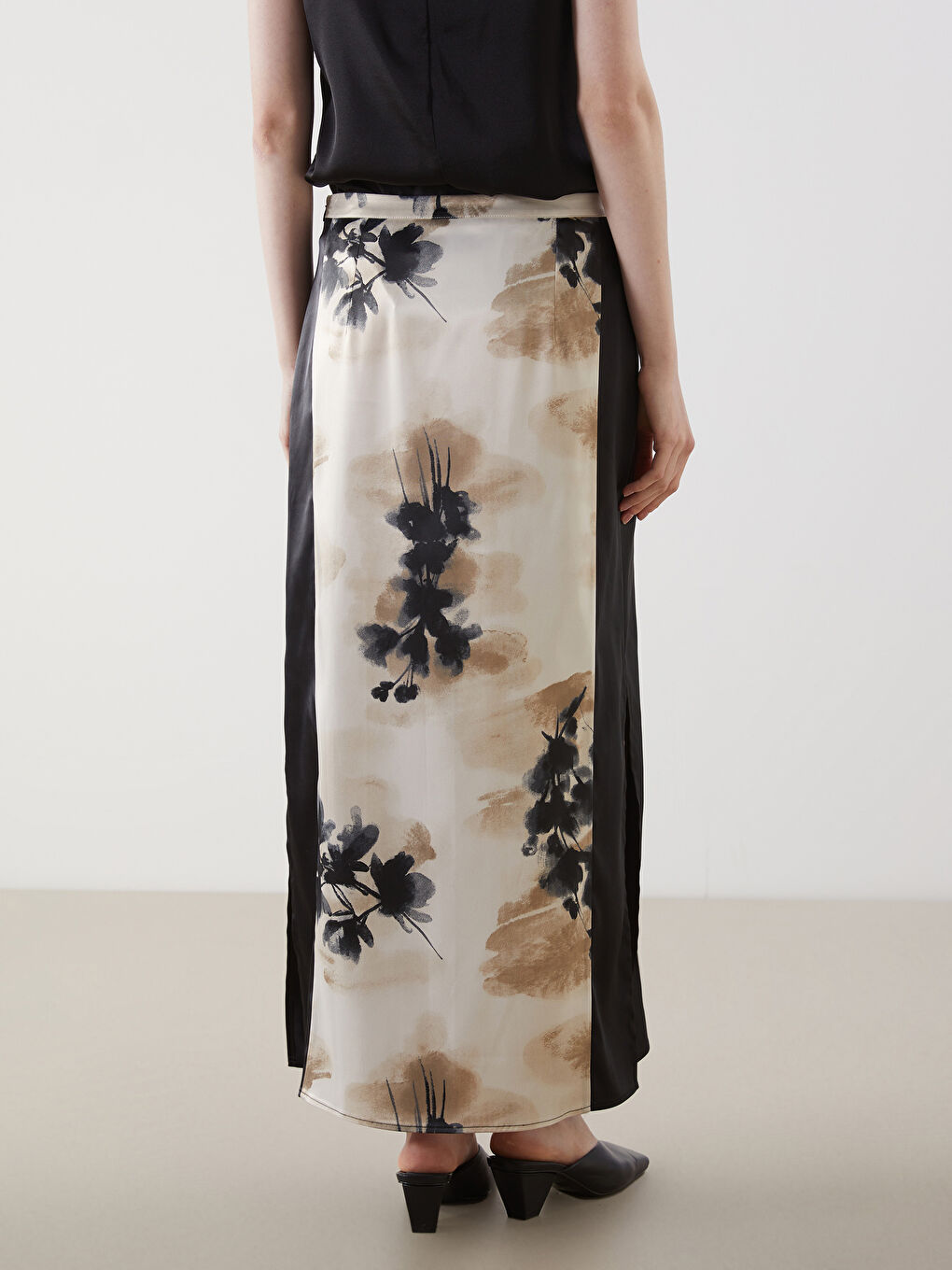 Woman BLACK Skirt -S5KV70Z8-LQJ