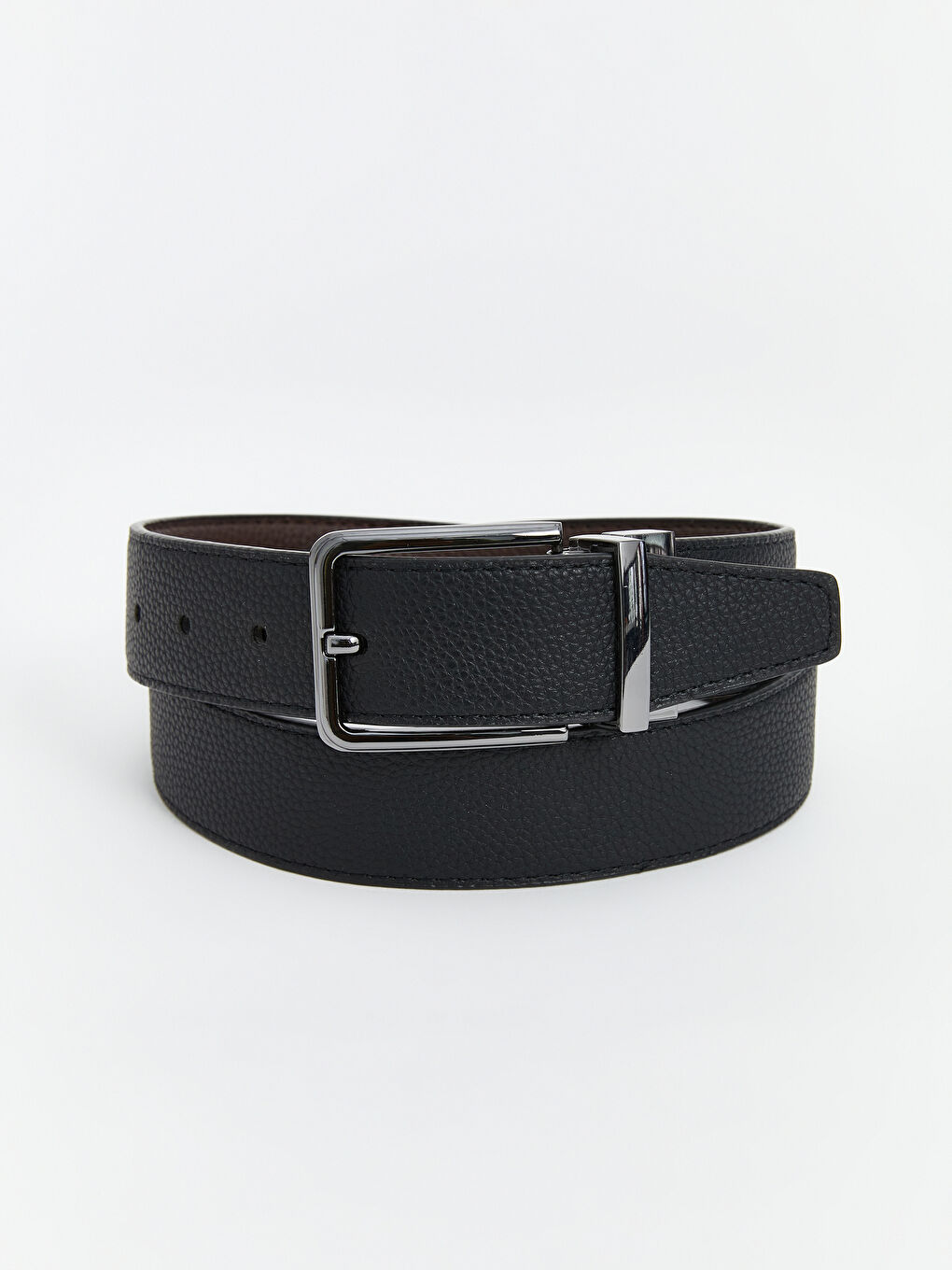 LCW ACCESSORIES Reversible Faux Leather Men's Belt -W54961Z8-HUC