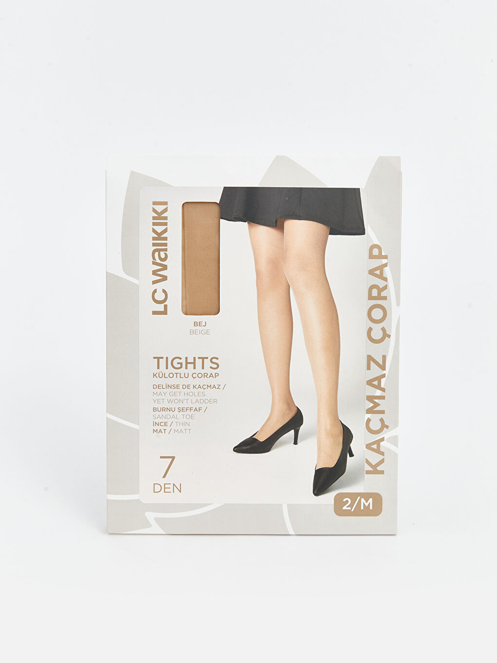 LCW DREAM 7 Denier Matte Women's Run-Resistant Tights -W54989Z8-HZZ