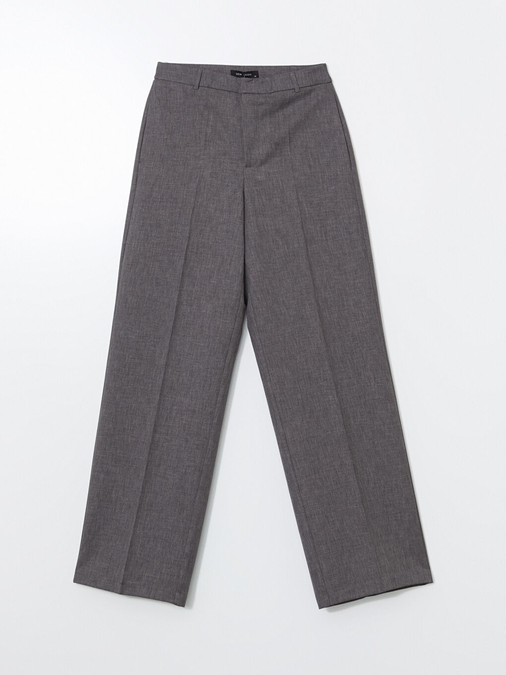LCW Vision Gri Standart Fit Kadın Pantolon - 4