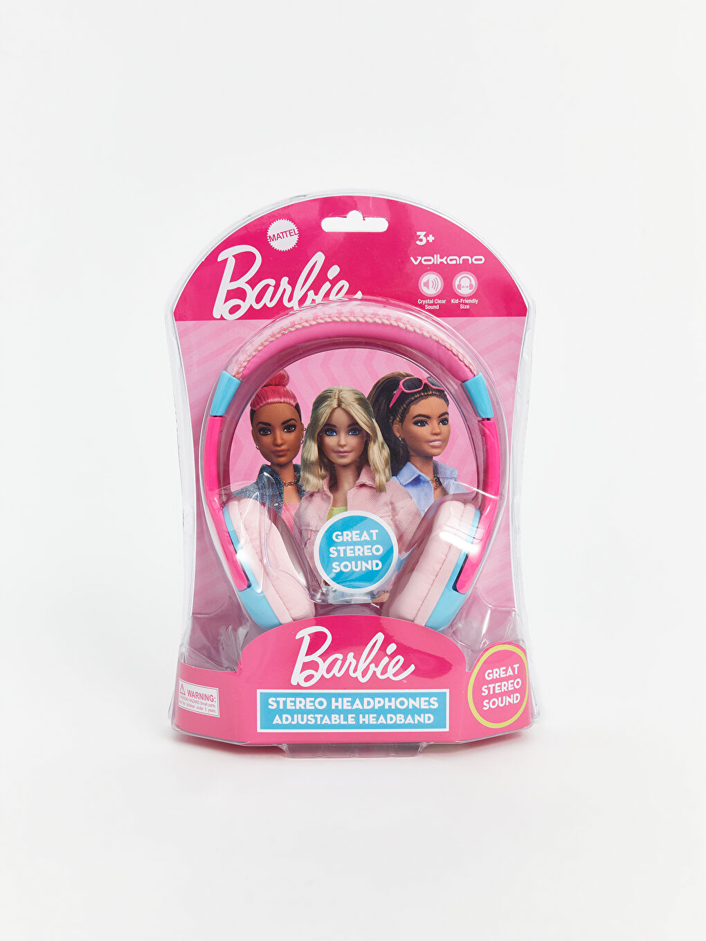 VOLKANO Barbie Baskılı Kız Çocuk Kulaklık