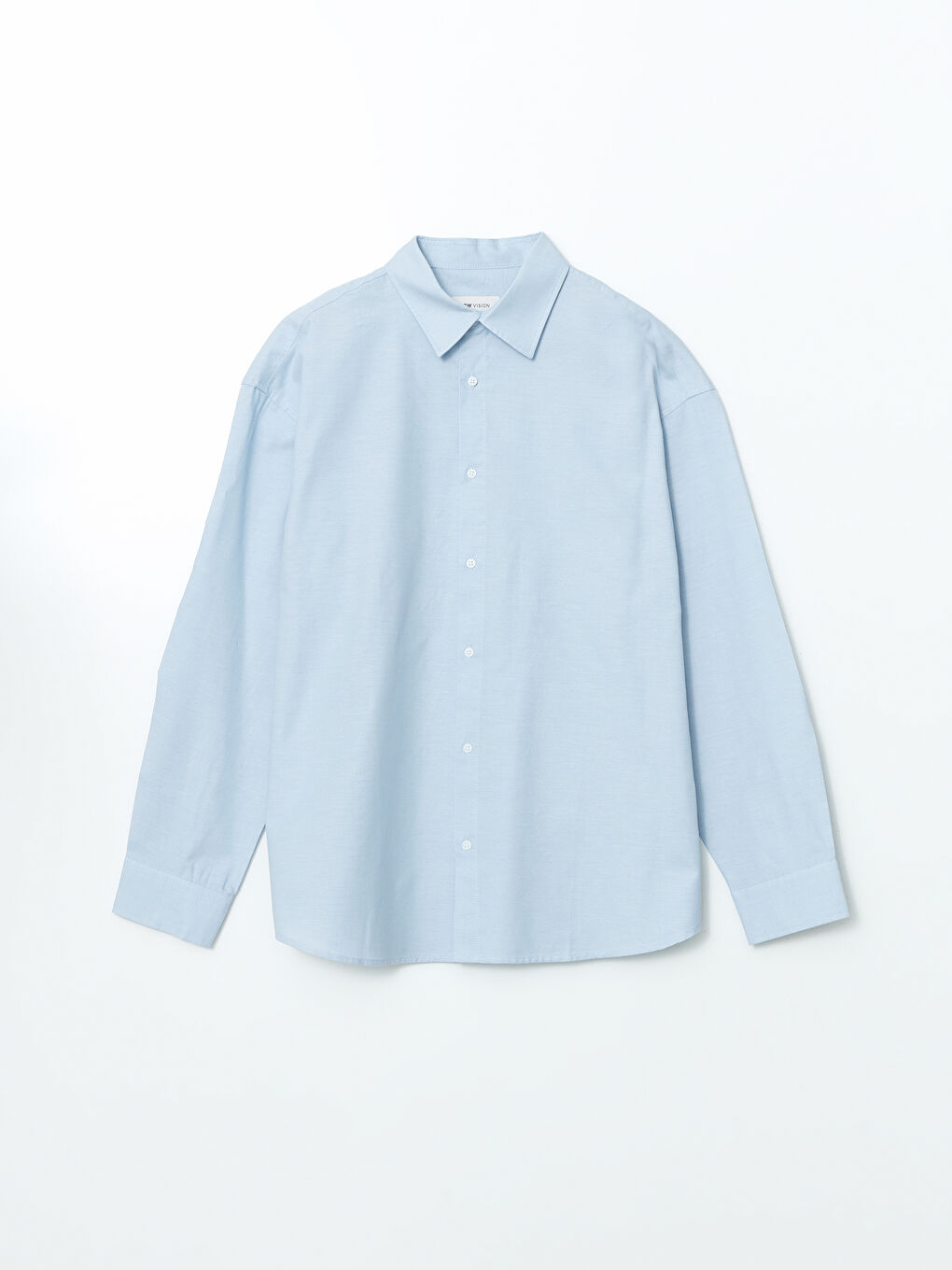 LCW Vision Relaxed Fit Long Sleeve Men's Shirt -W55129Z8-Z2P