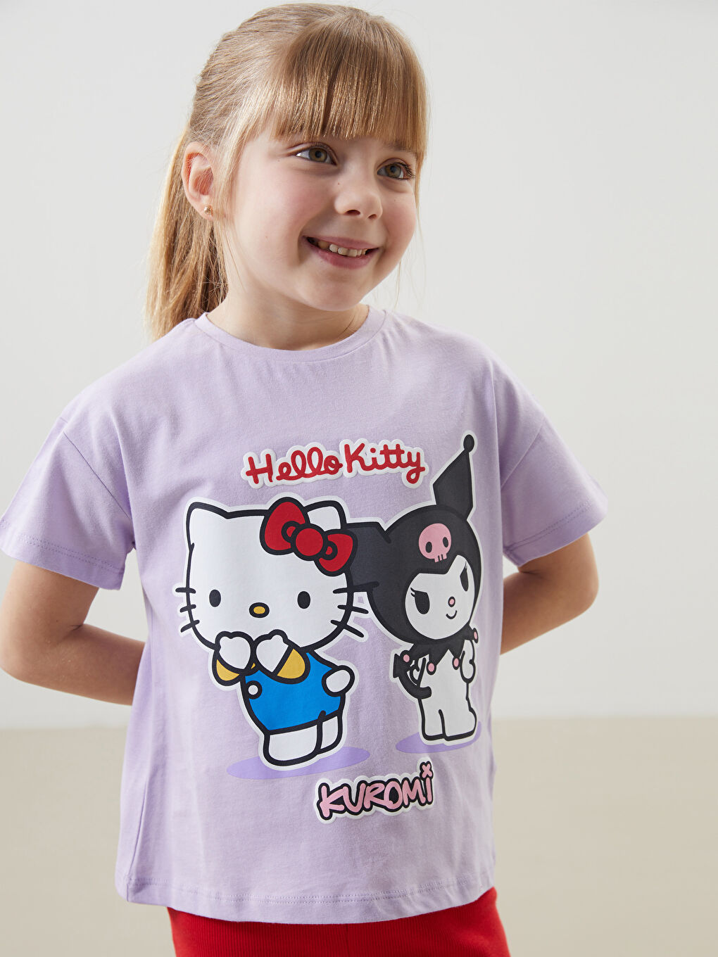 Hello Kitty Printed Girls' T-Shirt -S5KY49Z1-G0W