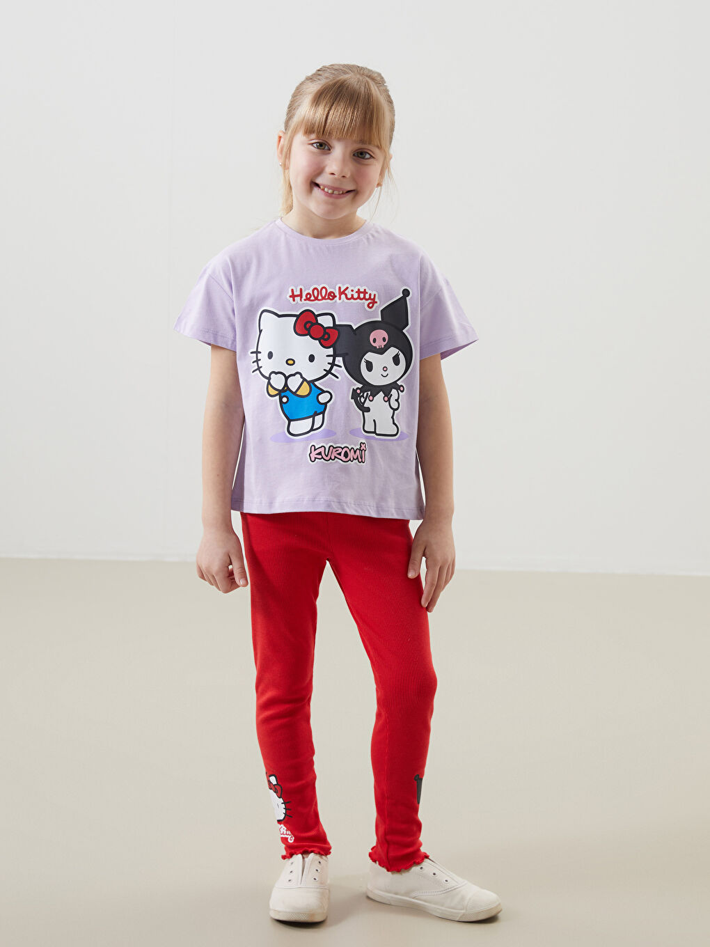 Hello Kitty Printed Girls' T-Shirt -S5KY49Z1-G0W