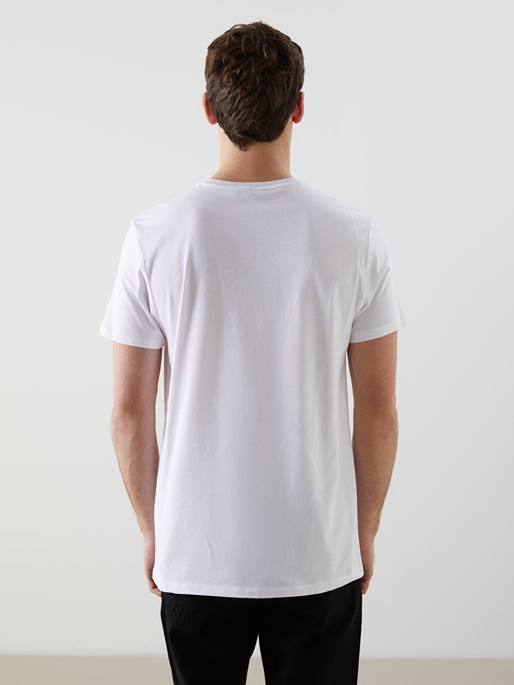 LCW ECO Crew Neck Printed Men's T-Shirt -S5KY58Z8-Q6K
