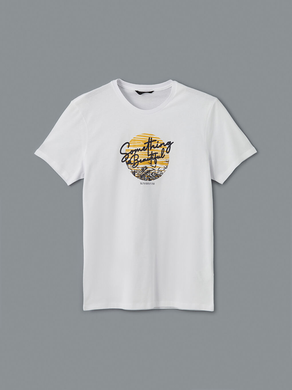 LCW ECO Crew Neck Printed Men's T-Shirt -S5KY58Z8-Q6K