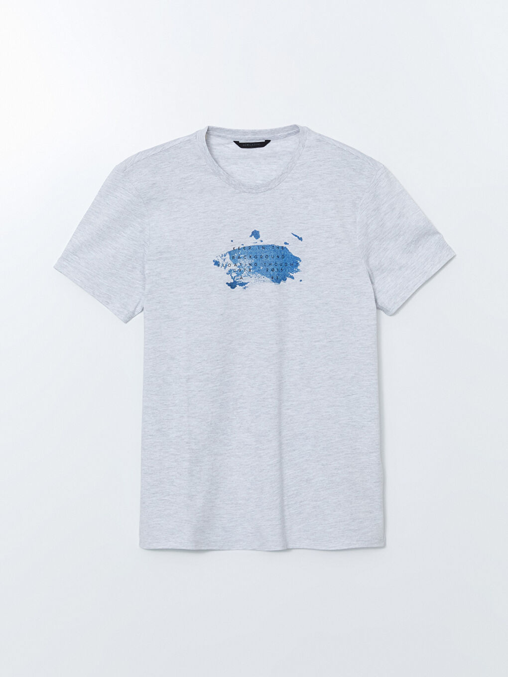 LCW ECO Crew Neck Printed Men's T-Shirt -S5KY59Z8-D5P