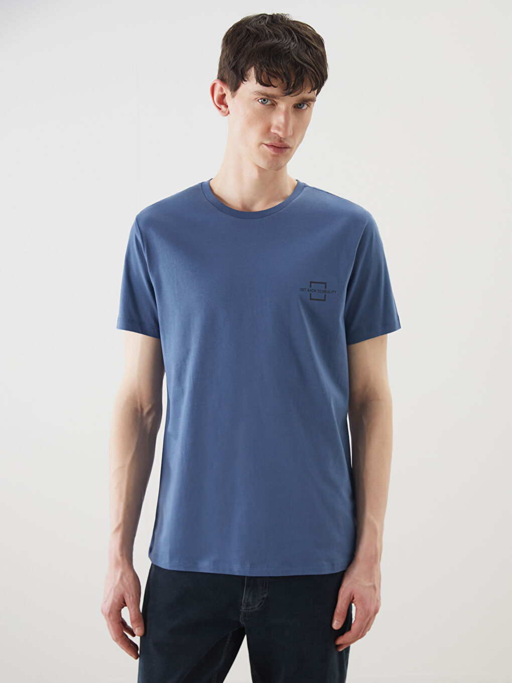 LCW ECO Crew Neck Printed Men's T-Shirt -S5KY60Z8-SDL