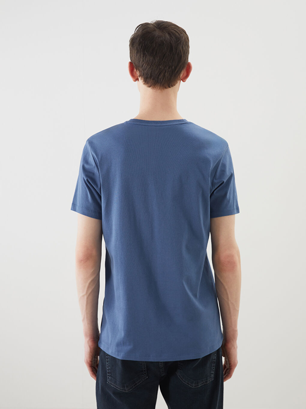 LCW ECO Crew Neck Printed Men's T-Shirt -S5KY60Z8-SDL