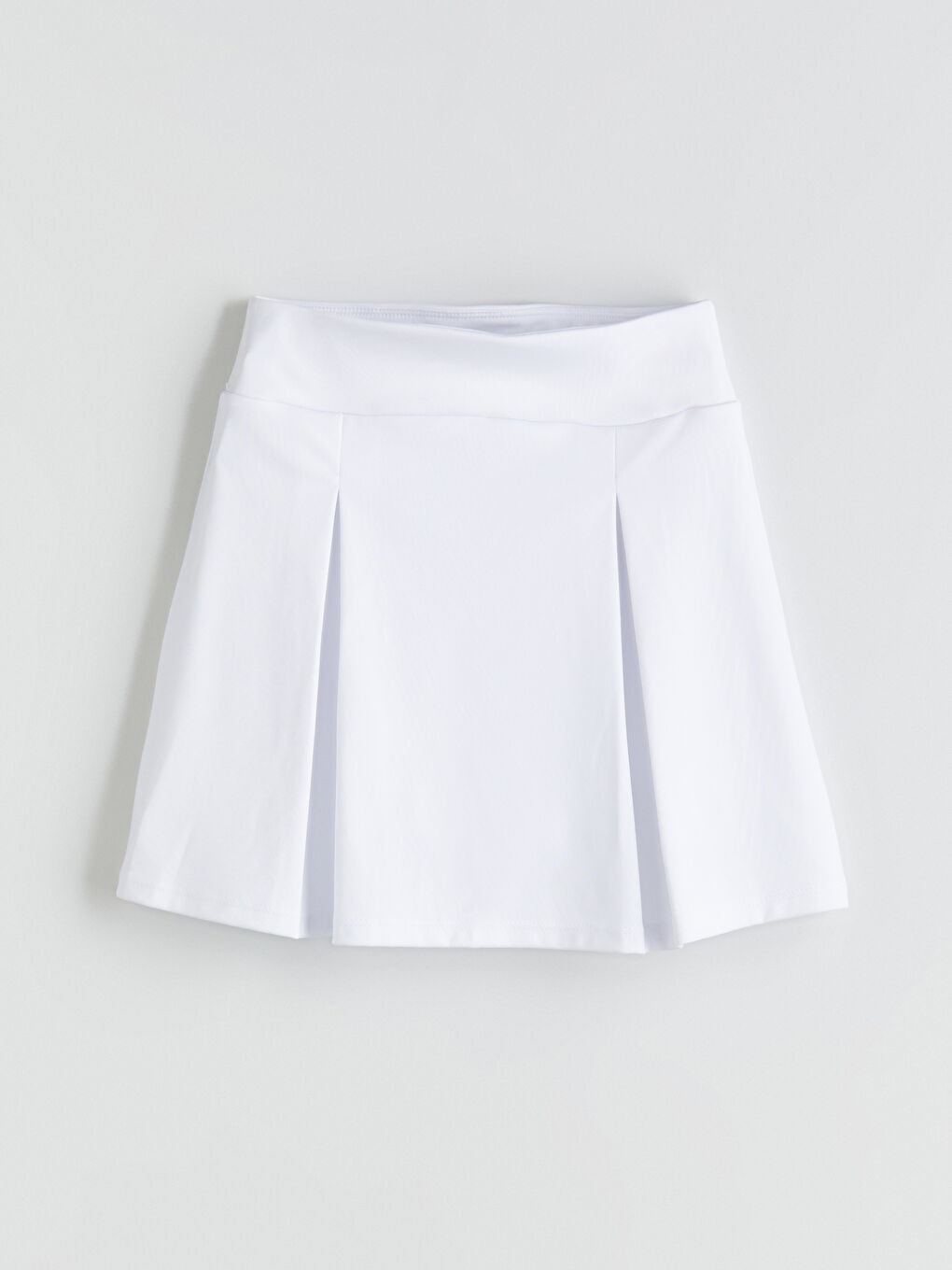 LCW Kids Crew Neck Girl's T-Shirt and Short Skirt -S5L006Z4-FYX