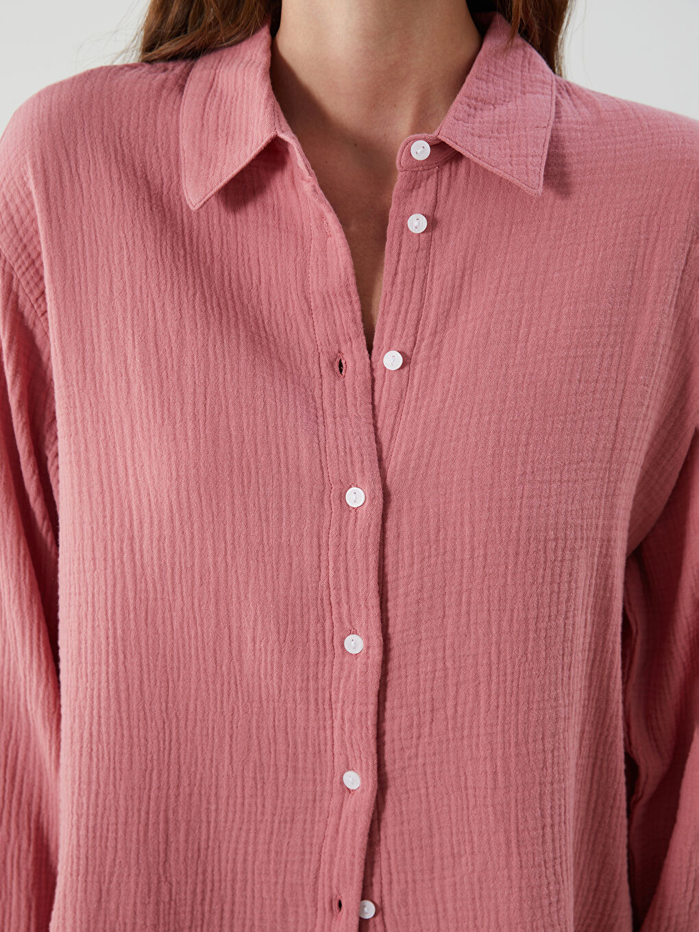 LCW Vision Frau ROSA Hemd -S5L008Z8-D5K
