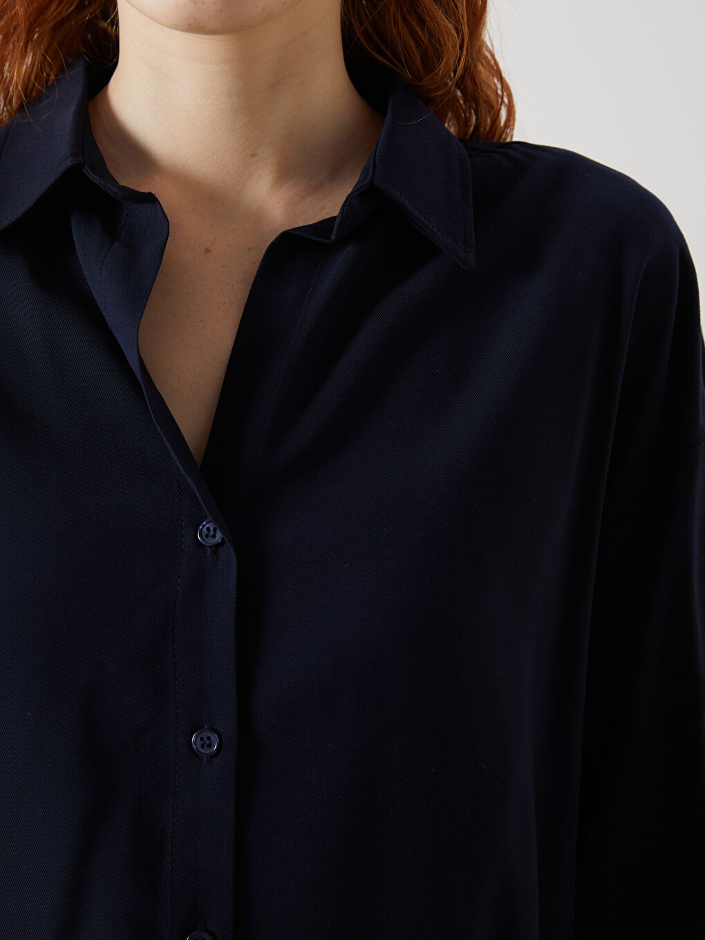 Oversize Women's Shirt -S5L012Z8-HSF