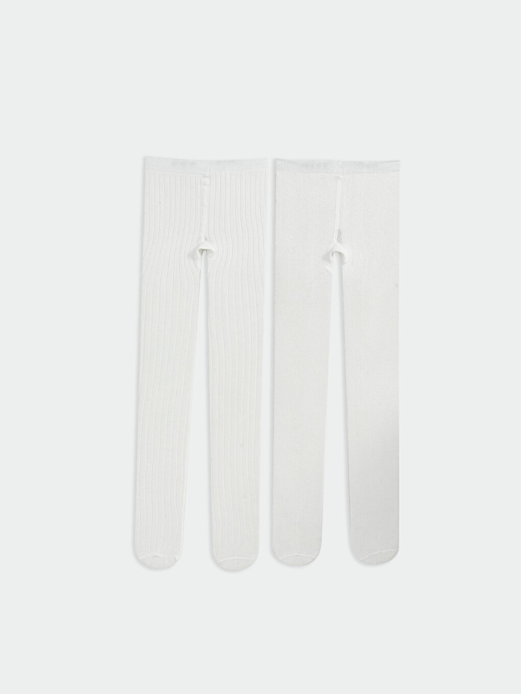 LCW baby تایتی سادەی کچانی ساوای ٢ دانە پێکەوە -W55288Z1-TGG