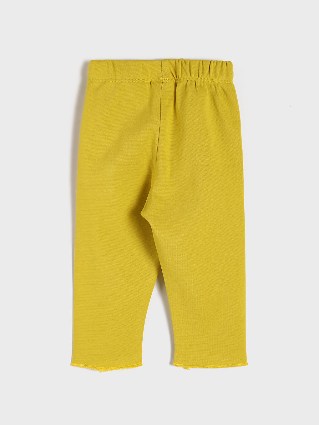 Elasticated Waist Basic Girls' Leggings-1