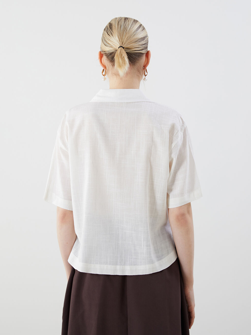 LCW Vision Woman ECRU Shirt -S5L099Z8-R9J