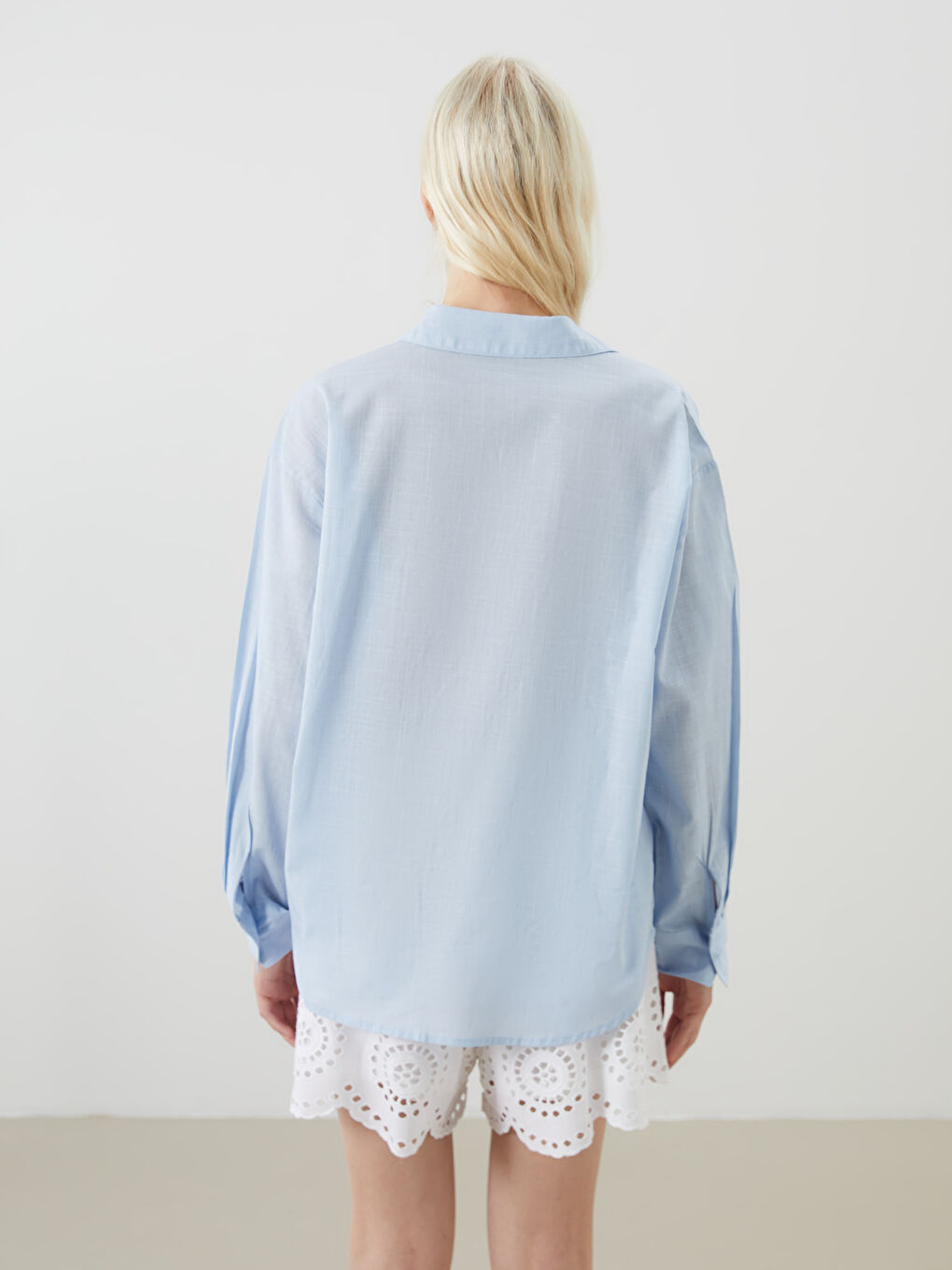 LCW Vision Oversize Women's Shirt -S5L120Z8-QWQ