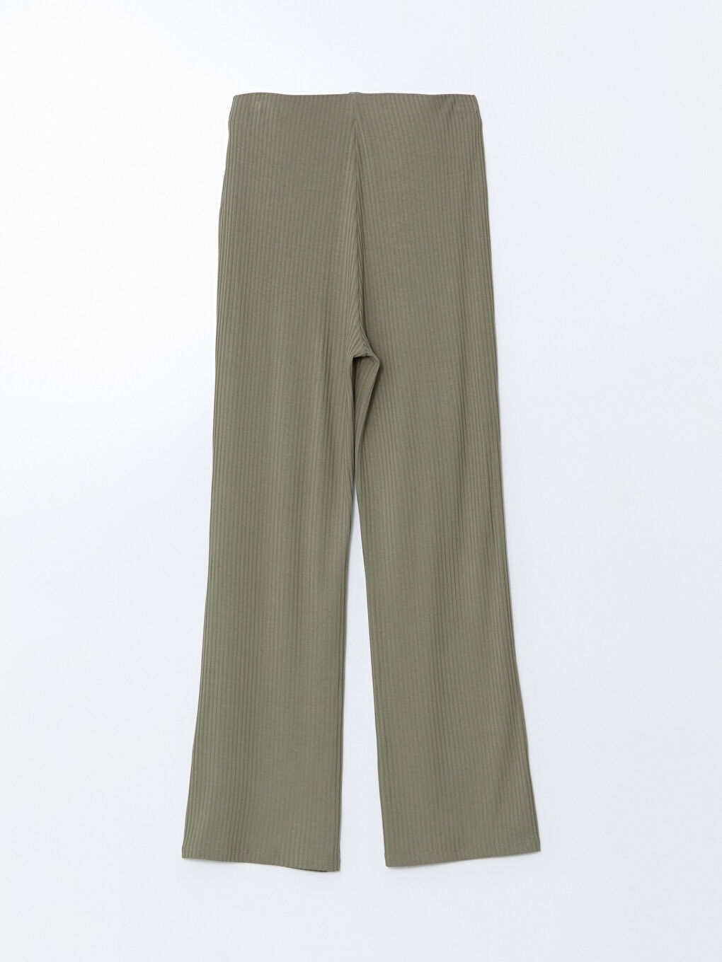 Teksturisane pantalone za žene sa elastičnim strukom -S5L147Z8-RYR