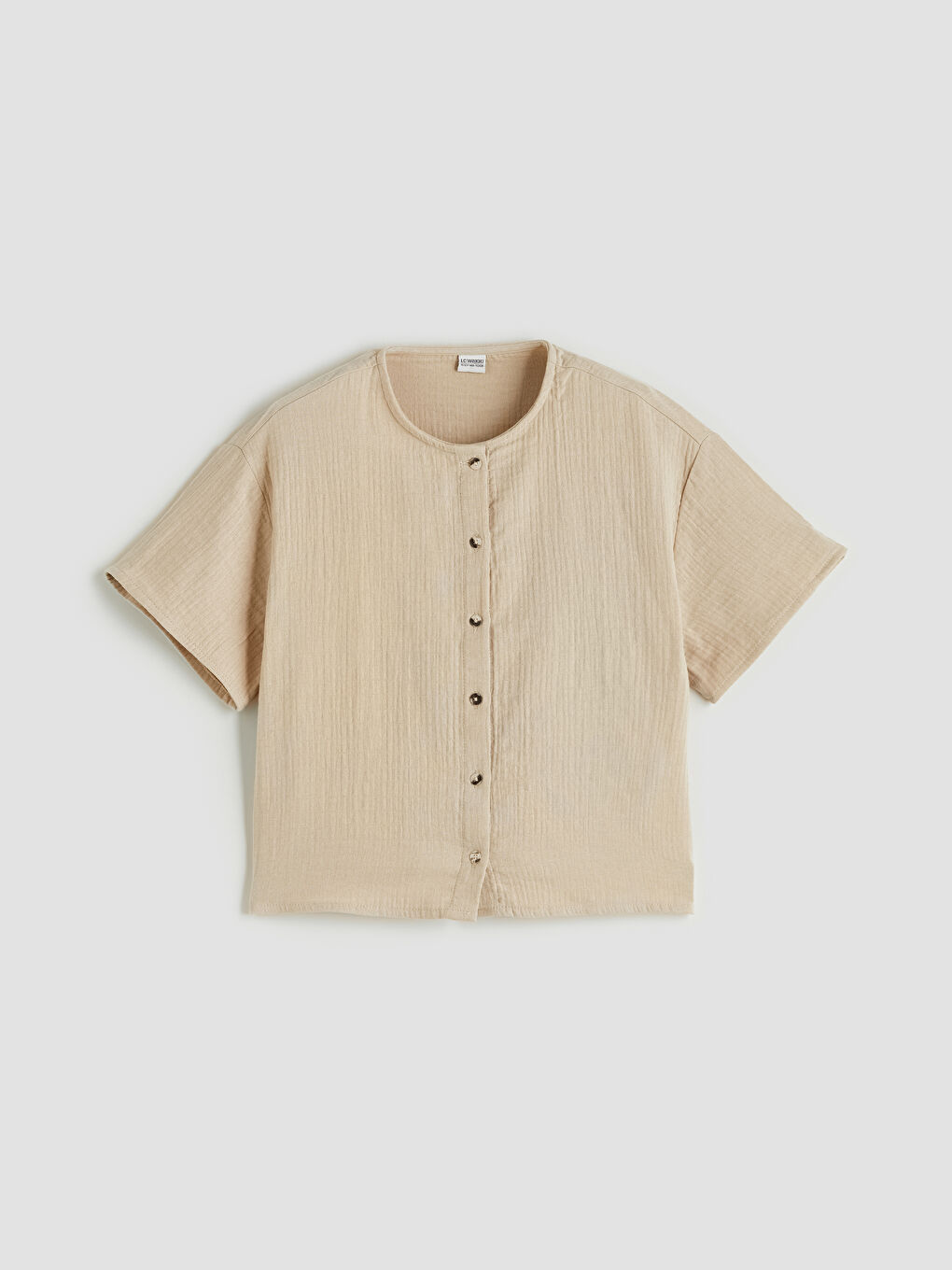 Girl BEIGE Blouse -S5L177Z4-FFG