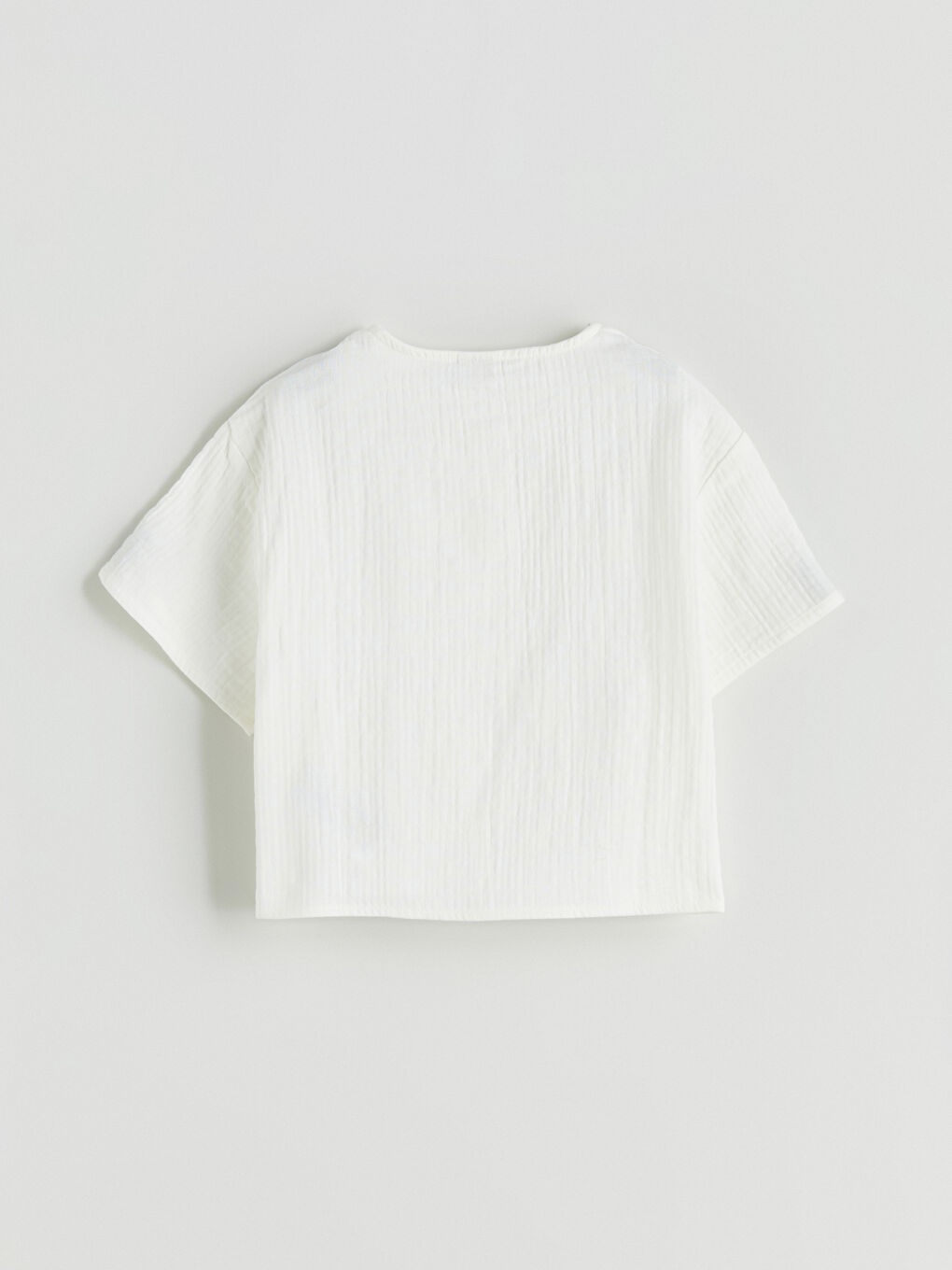Girl ECRU Shirt -S5L177Z4-R9J