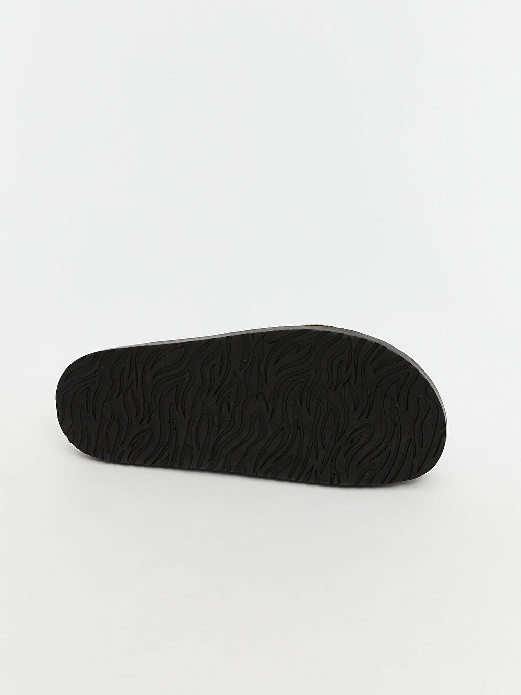 Karışık Leopar Desenli Çift Bantlı Kadın Terlik-3