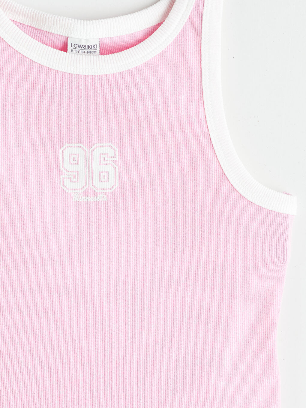 Crew Neck Girl's Crop Singlet -S5L211Z4-QY8