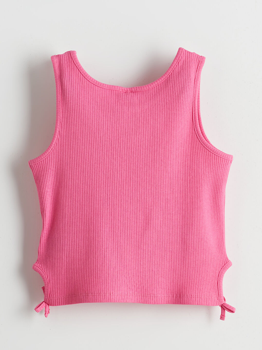 Crew Neck Girl's Crop Singlet -S5L212Z4-YTL