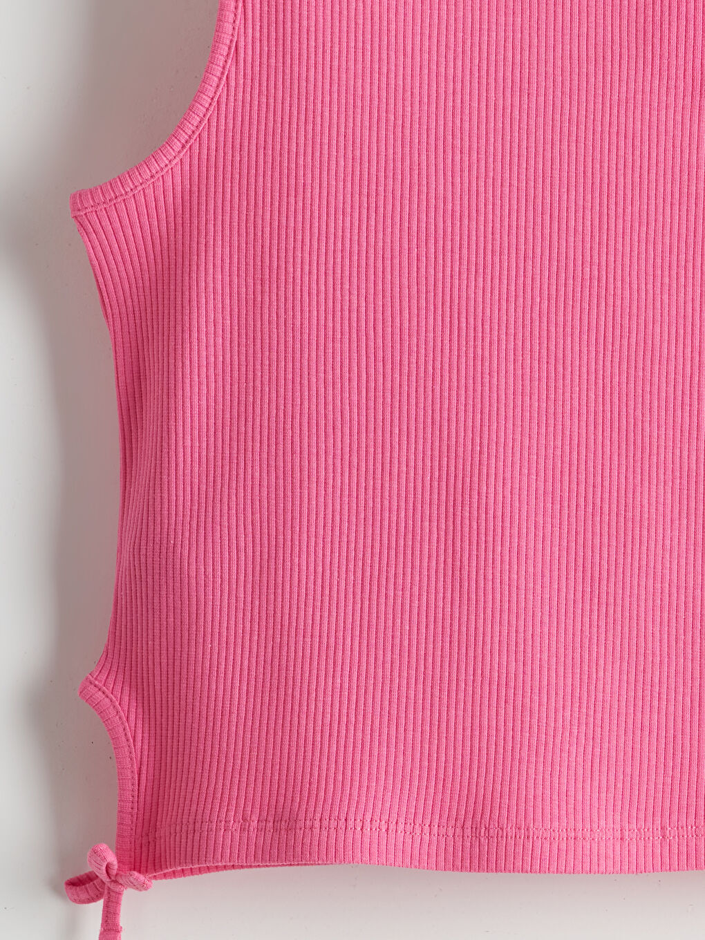 Crew Neck Girl's Crop Singlet -S5L212Z4-YTL