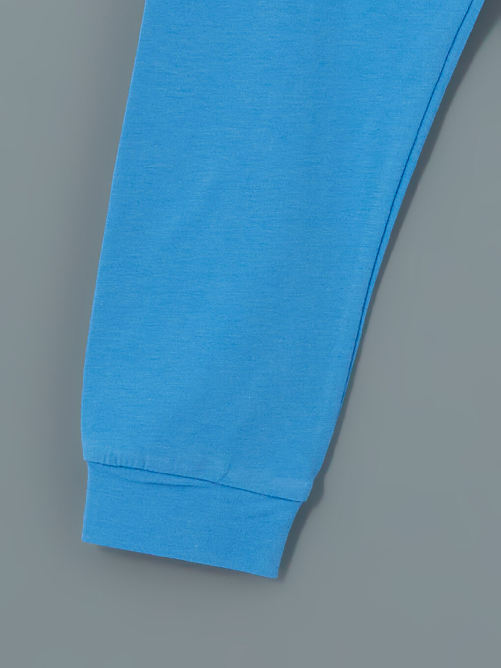 LCW baby Mavi Beli lastikli Basic Erkek Bebek Pijama Alt - 1