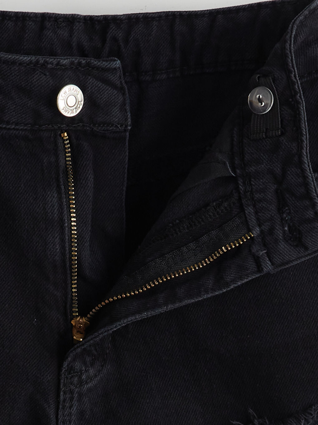 Adjustable Waist Girls' Denim Shorts -S5L244Z4-326