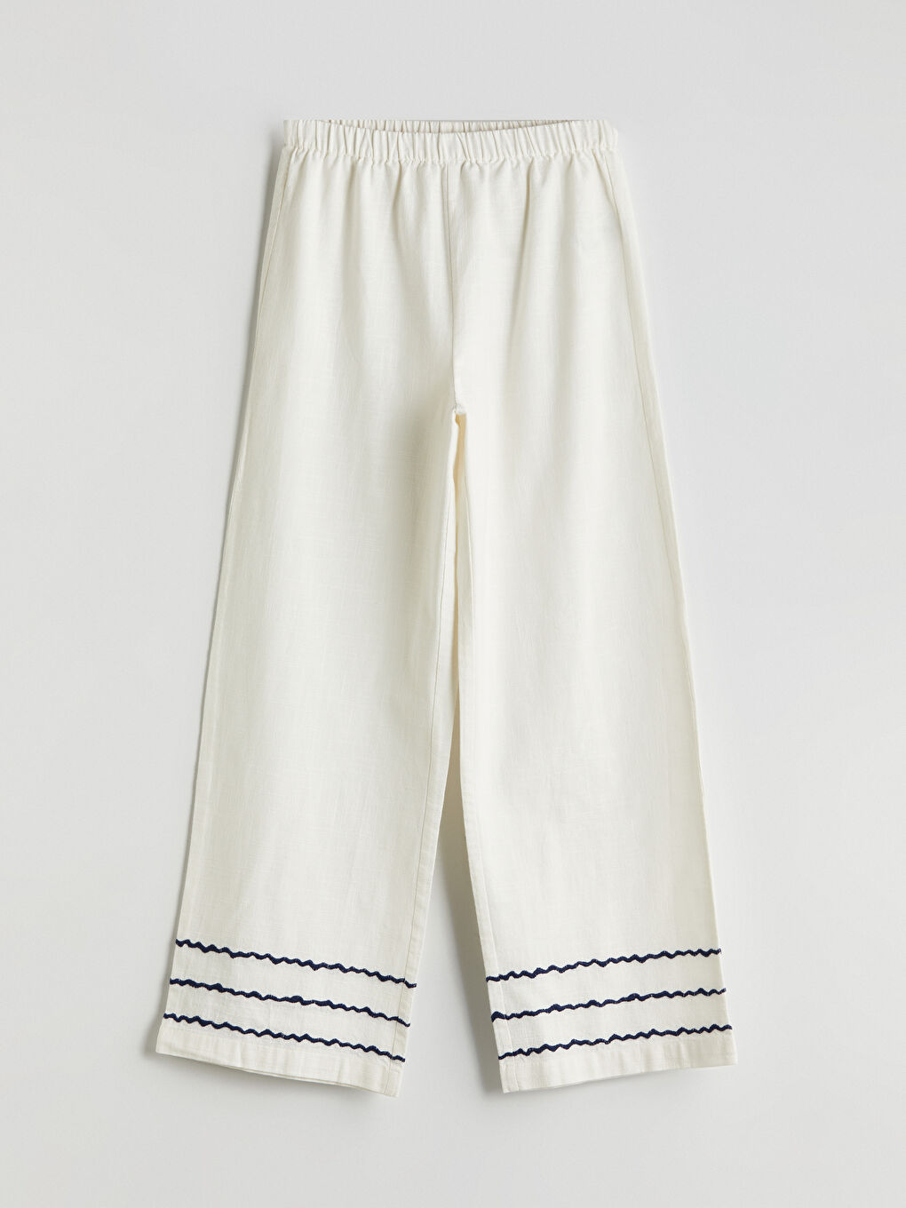 LCWAIKIKI Classic Woman NAVY Trousers -S5L270Z8-LSJ
