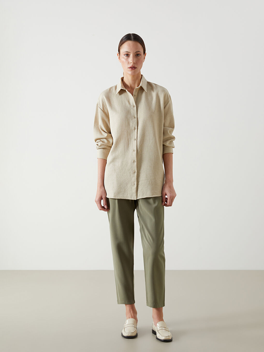 LC Waikiki Loose Fit Women's Shirt -S5L274Z8-E0B