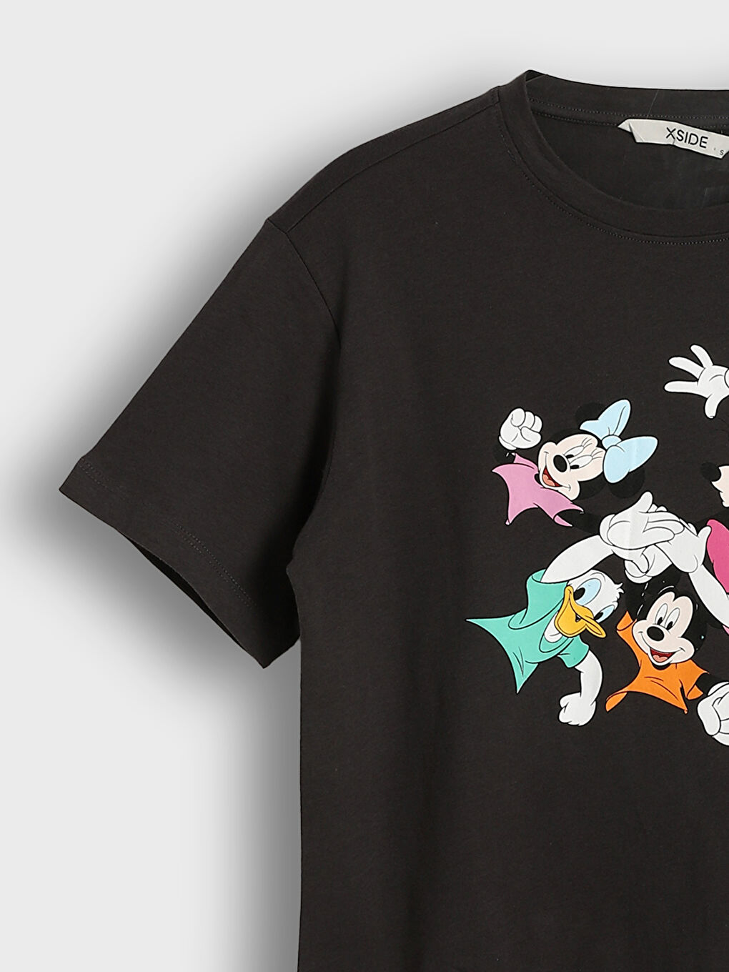 Crew Neck Mickey and Friends Licensed Oversize Women's T-Shirt-6