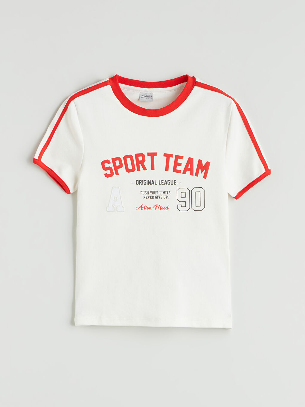 LCW Kids Crew Neck Girls' T-Shirt -S5L317Z4-FDU
