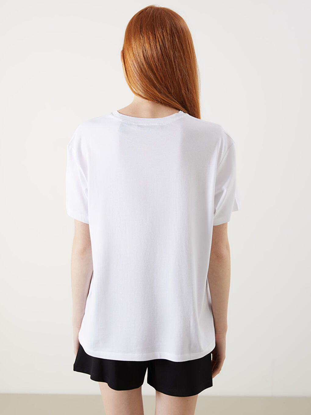 Woman WHITE T-Shirt -S5L321Z8-Q6K