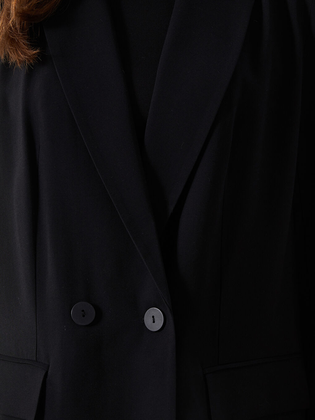 LCW Modest Siyah Kadın Blazer Ceket - 2