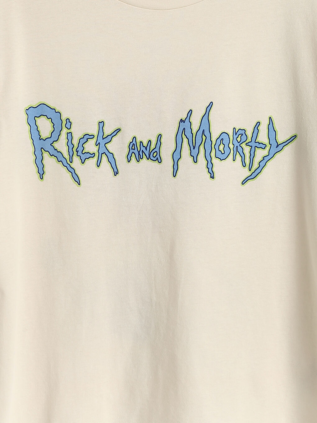 Crew Neck Rick and Morty Printed Short Sleeve Women's T-Shirt -S5L337Z8-FZJ
