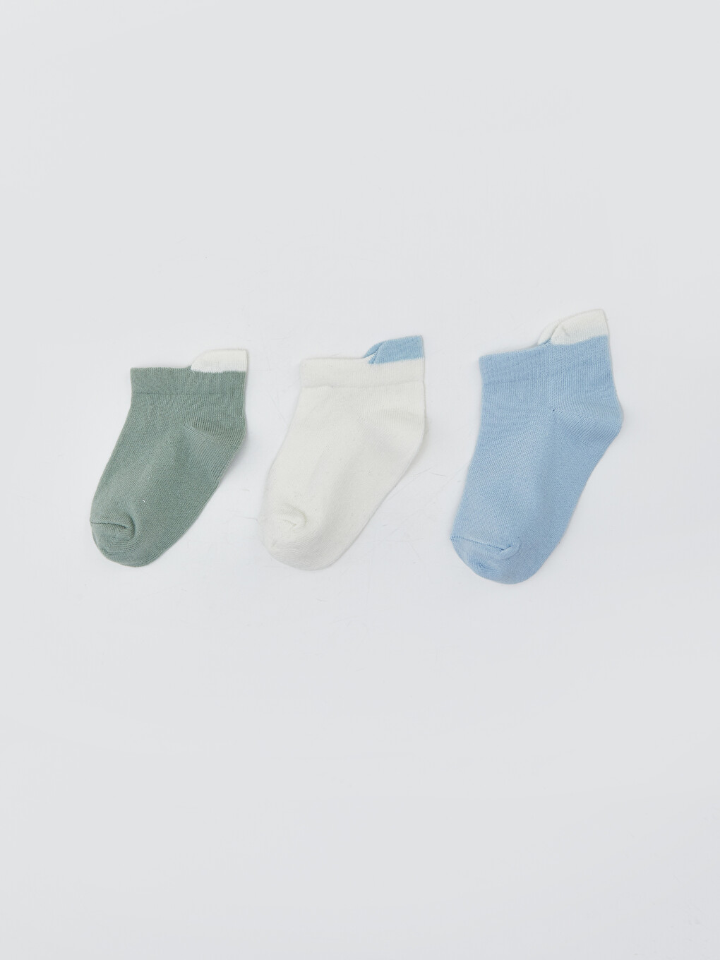 Basic Baby Boys' Booties Socks 3-Pack