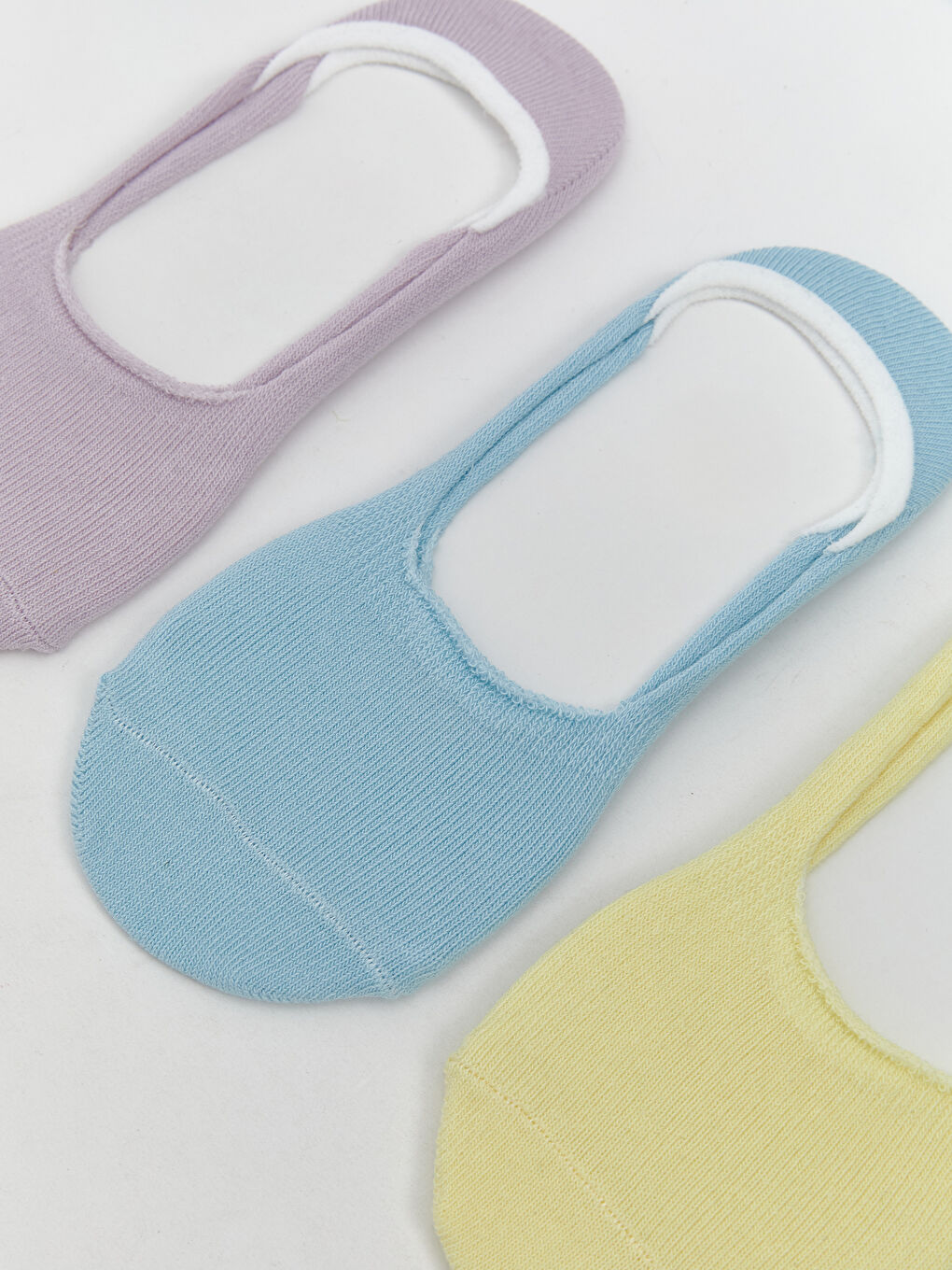 Pembe Kız Çocuk Babet Çorap 3'lü-1