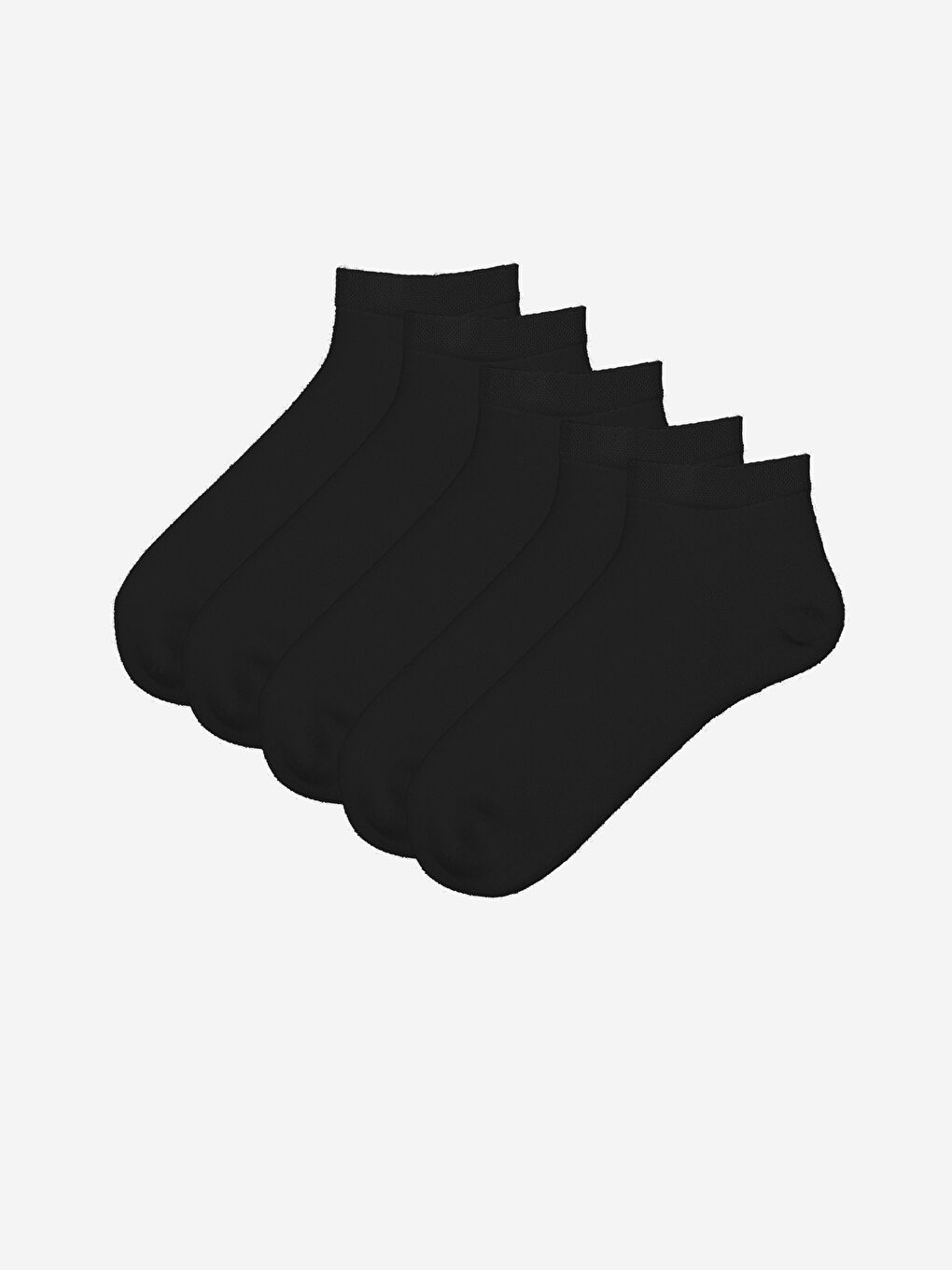 LCW ACCESSORIES Bamboo Men's Trainer Socks 5 Pack -W55751Z8-HEG