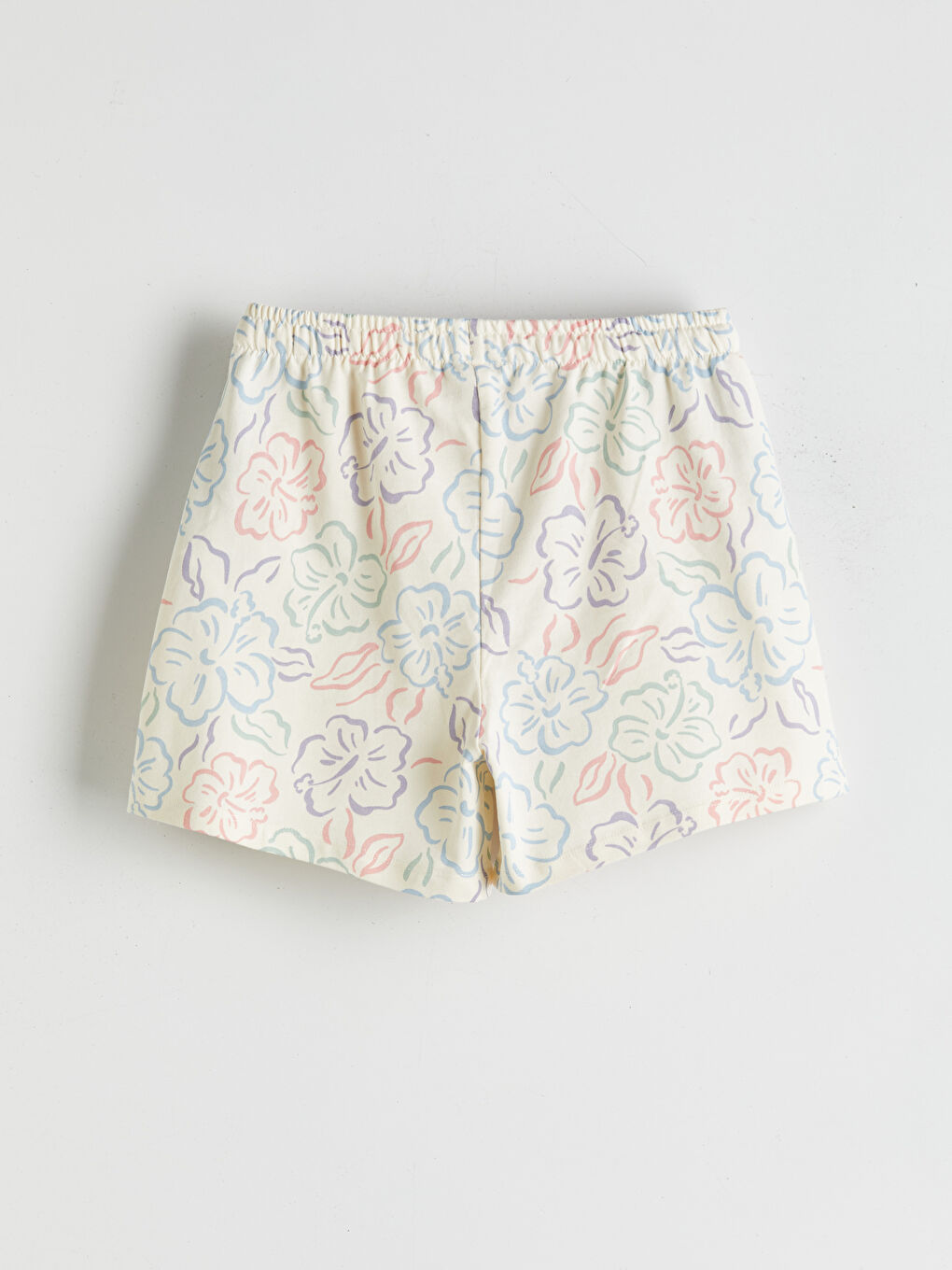Girls' Shorts with Elastic Waist -S5L483Z4-SWC