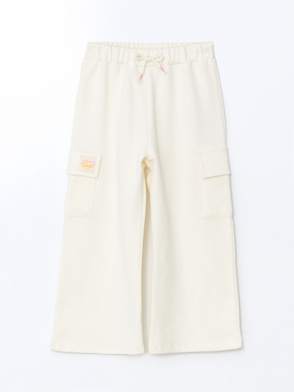 LCW Kids Κορίτσι ΕΚΡΟΥ Παντελόνι Cargo -W55999Z1-FES