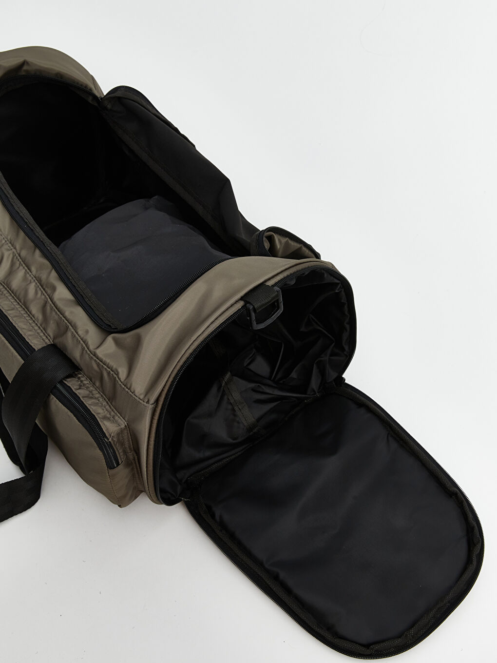 Haki Çok Bölmeli Erkek Spor Çanta-3