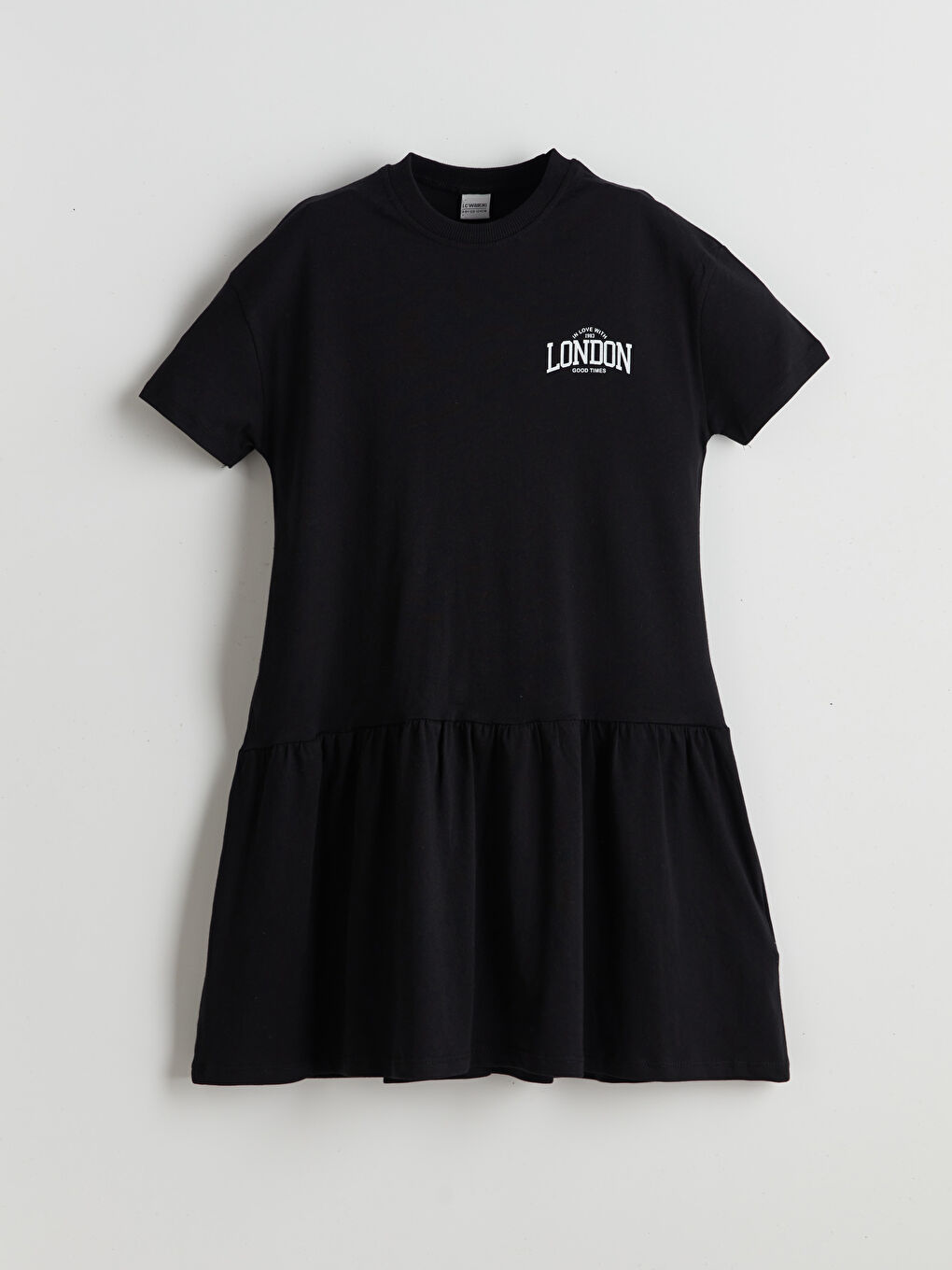 Crew Neck London Printed Girl’S Dress -S5L562Z4-CVL