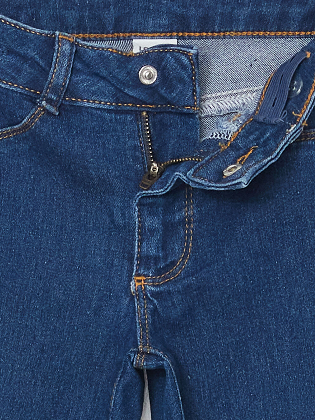 İndigo Slim Fit Kız Çocuk Jean Pantolon-1