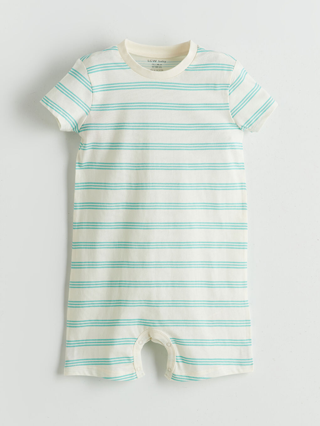 Crew Collar Baby Boy Rompers 2 Pack -S5L570Z1-LQA